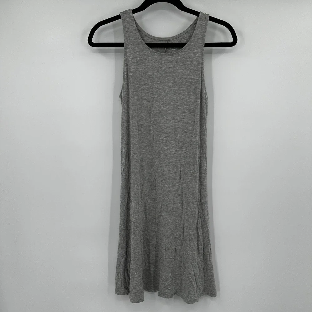 gap sleeveless shirt dress Sleeveless Collared Denim Mini Dress
